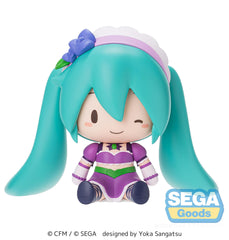 PREORDER Hatsune Miku x Love and Berry Dress Up and Dance! Fuwa Petit Chibi Figure Sparkly Purple