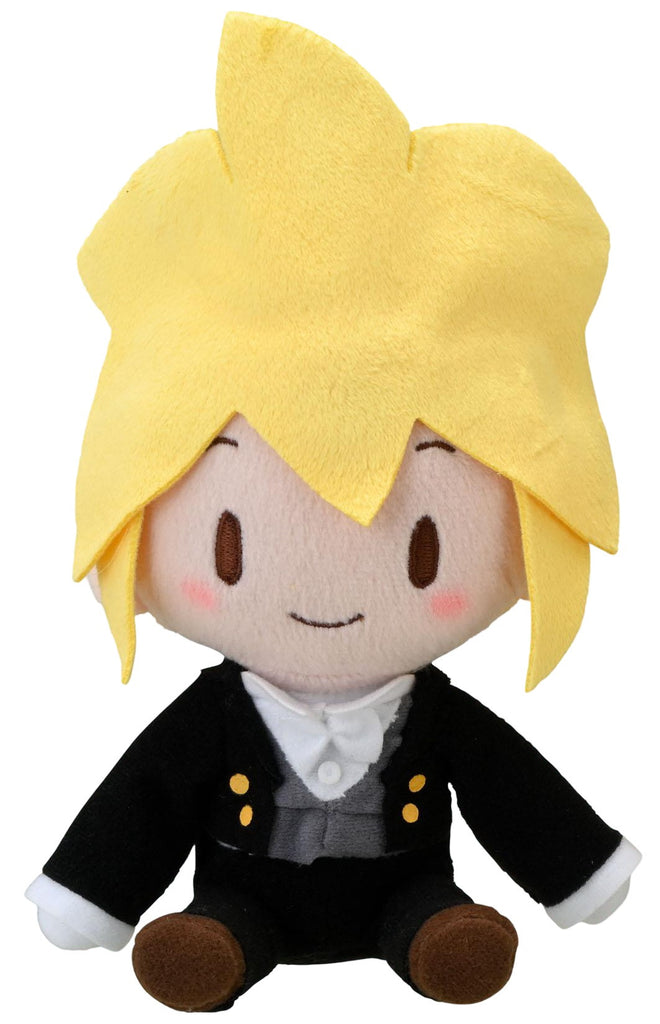 PREORDER Hatsune Miku Project DIVA Arcade Future Tone Fuwa Petit Mini Plush Kagamine Len Butler Version (EX) (re-run)