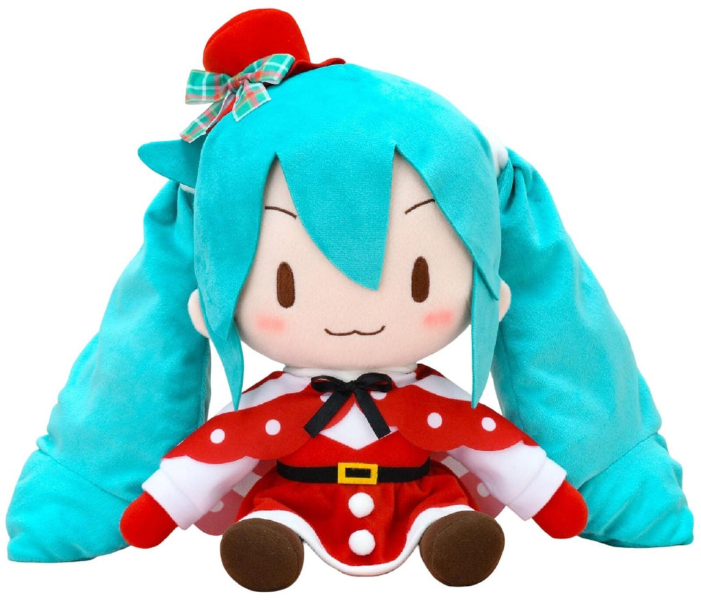PREORDER Character Vocal Series 01 - Hatsune Miku Fuwa Petit LL Plush - Christmas (Rerelease)