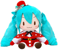 PREORDER Character Vocal Series 01 - Hatsune Miku Fuwa Petit LL Plush - Christmas (Rerelease)
