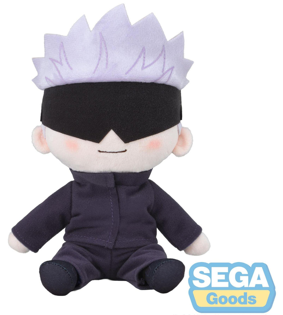 PREORDER Jujutsu Kaisen Fuwa Petit Anime 5th Anniversary Satoru Gojo Plush (M)