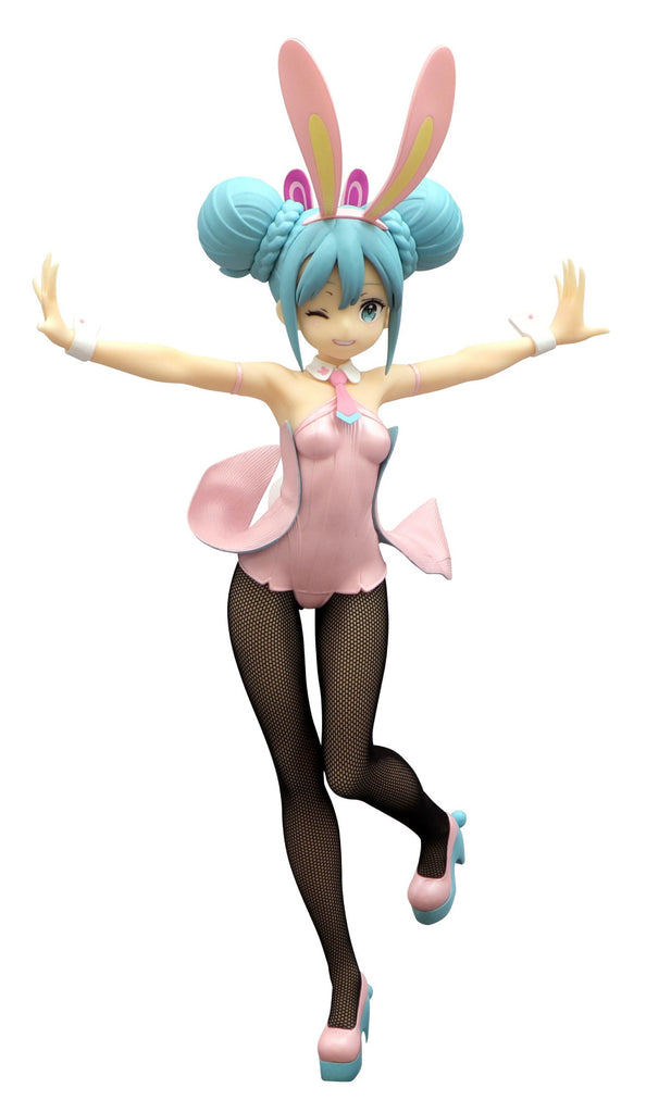 PREORDER Hatsune Miku BiCute Bunnies Figure Wink Pearl Pink Color Version