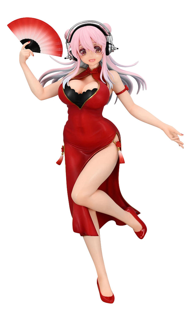 PREORDER Super Sonico Trio Try It Figure China Dress Version