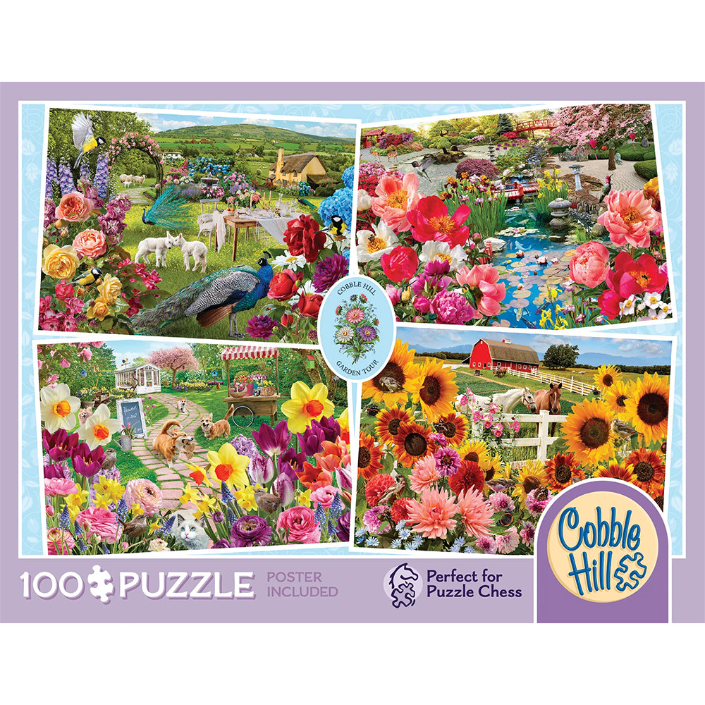 Puzzle - Cobble Hill - Garden Tour - 100pc