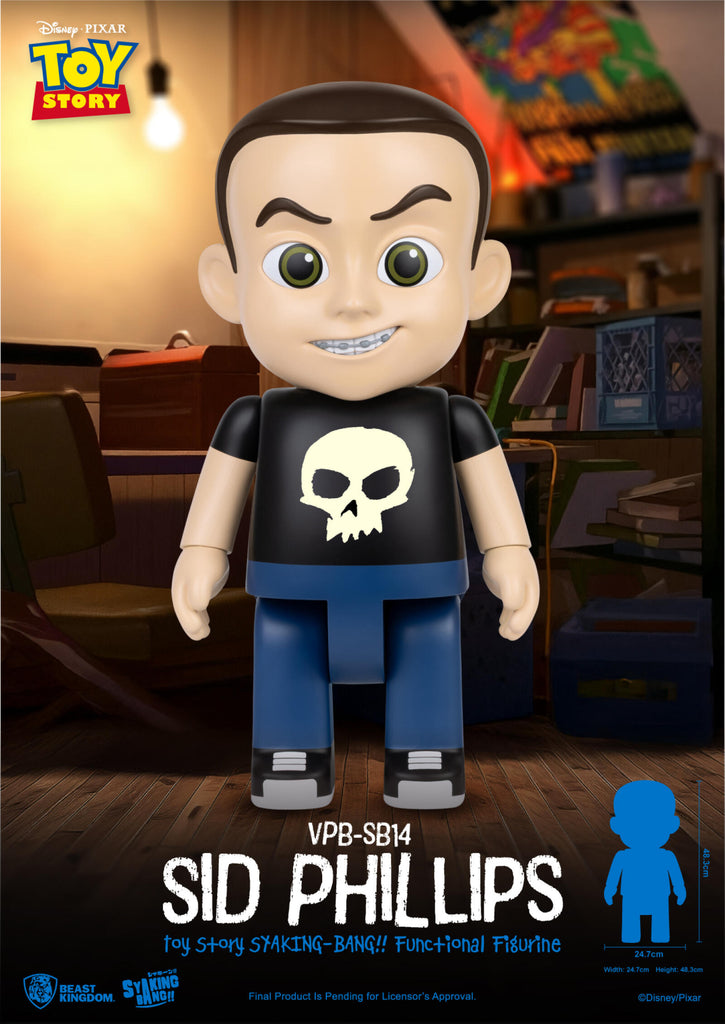 PREORDER Beast Kingdom Piggy Bank Vinyl Toy Story SYAKING-BANG!! Functional Figurine Sid Phillips