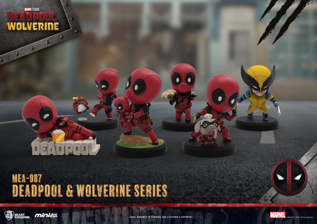 PREORDER Beast Kingdom Mini Egg Attack Deadpool & Wolverine Series Set (6 in the Assortment)