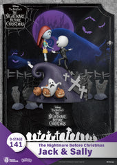 Beast Kingdom D Stage The Nightmare Before Christmas Jack & Sally