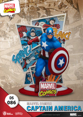 PREORDER Beast Kingdom D Stage Marvel Comics Captain America