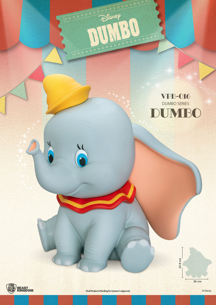 PREORDER Beast Kingdom Piggy Bank Vinyl Large Dumbo Series Dumbo