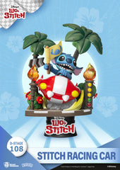 Beast Kingdom D Stage Lilo & Stitch Stitch Racing Car