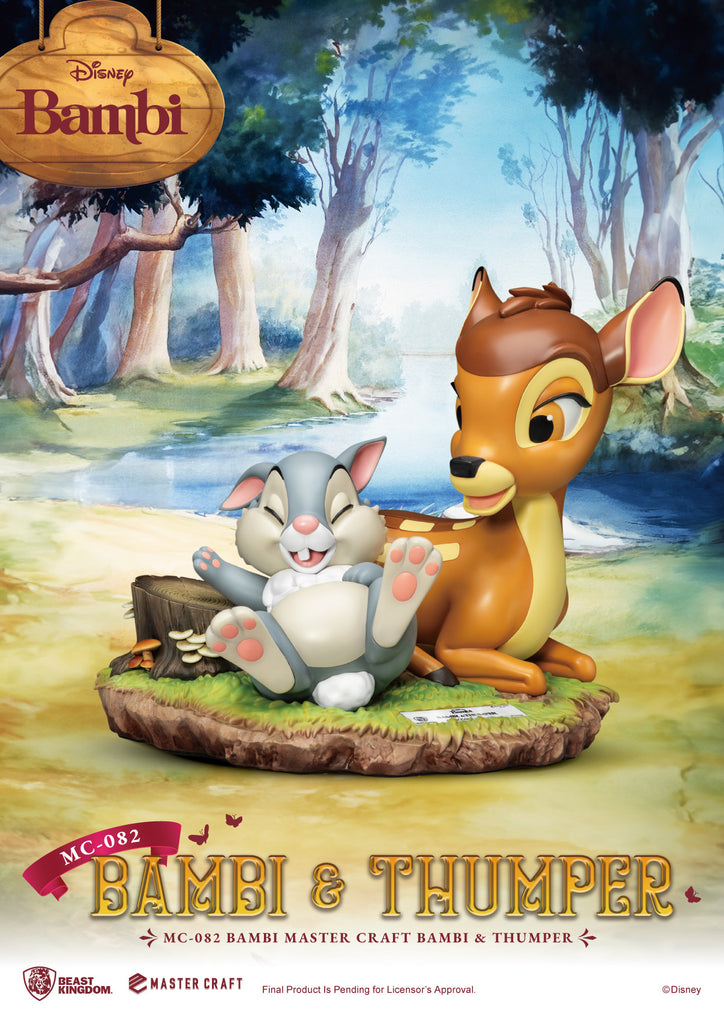 PREORDER Beast Kingdom Master Craft Bambi Bambi & Thumper