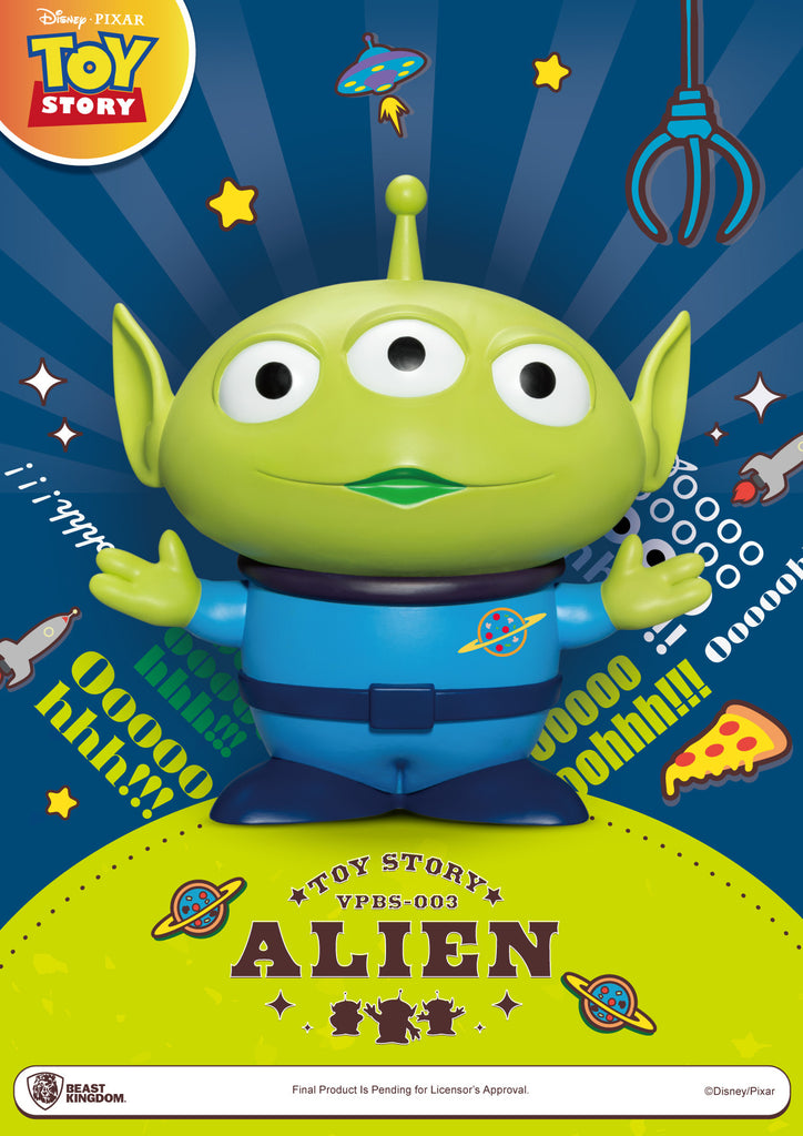 PREORDER Beast Kingdom Piggy Bank Vinyl Small Toy Story Alien