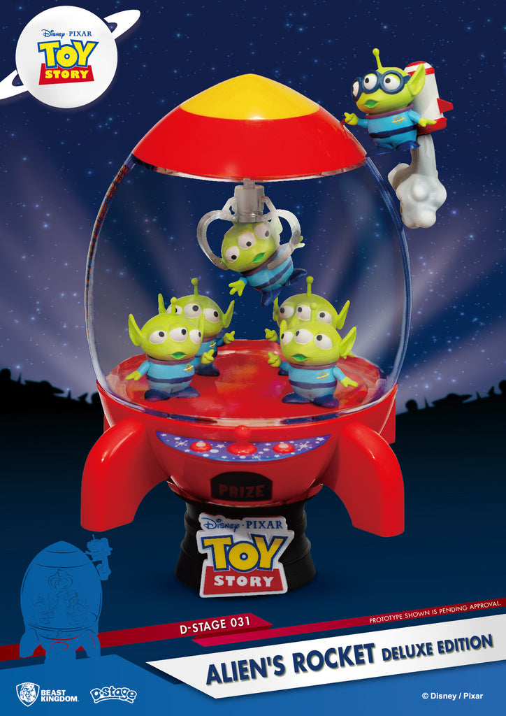 Beast Kingdom D Stage Toy Story Aliens Rocket Deluxe Edition