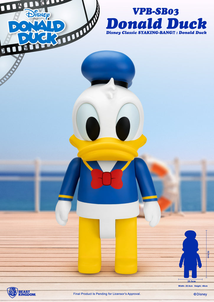 PREORDER Beast Kingdom Piggy Bank Vinyl Disney Classic SYAKING-BANG!!  Donald Duck