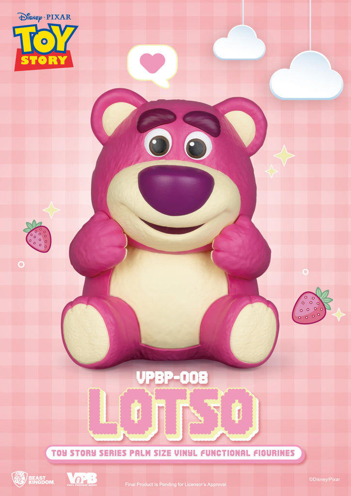 PREORDER Beast Kingdom Piggy Bank Toy Story Series Palm Size Vinyl Functional Figurine Lotso