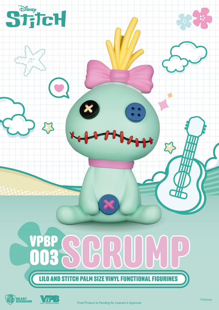 PREORDER Beast Kingdom Piggy Bank Lilo and Stitch Series Palm Size Vinyl Functional Figurine Scrump