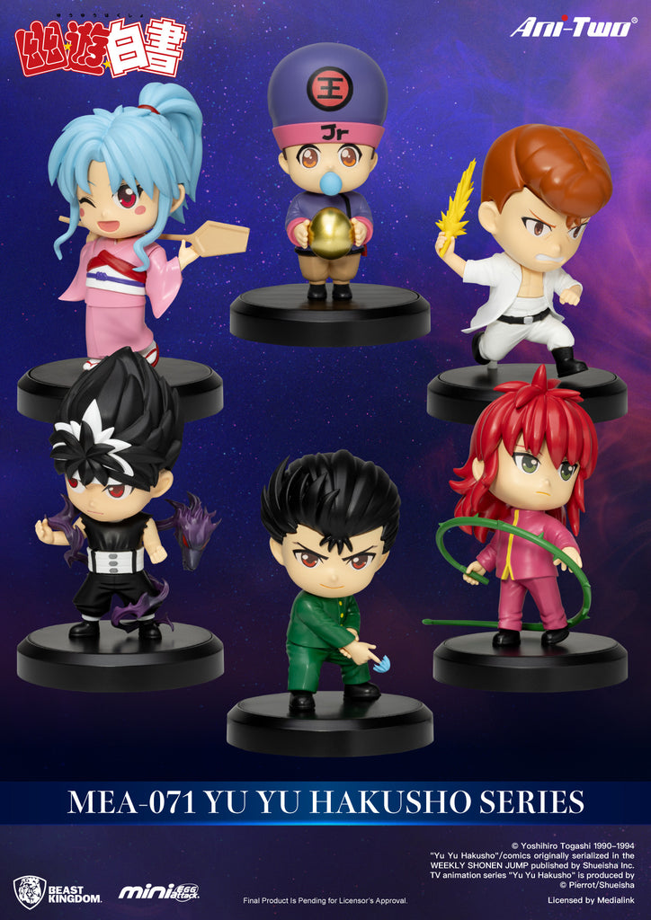 PREORDER Beast Kingdom Mini Egg Attack Yu Yu Hakusho Series Blind Box Set (6 in the Assortment)