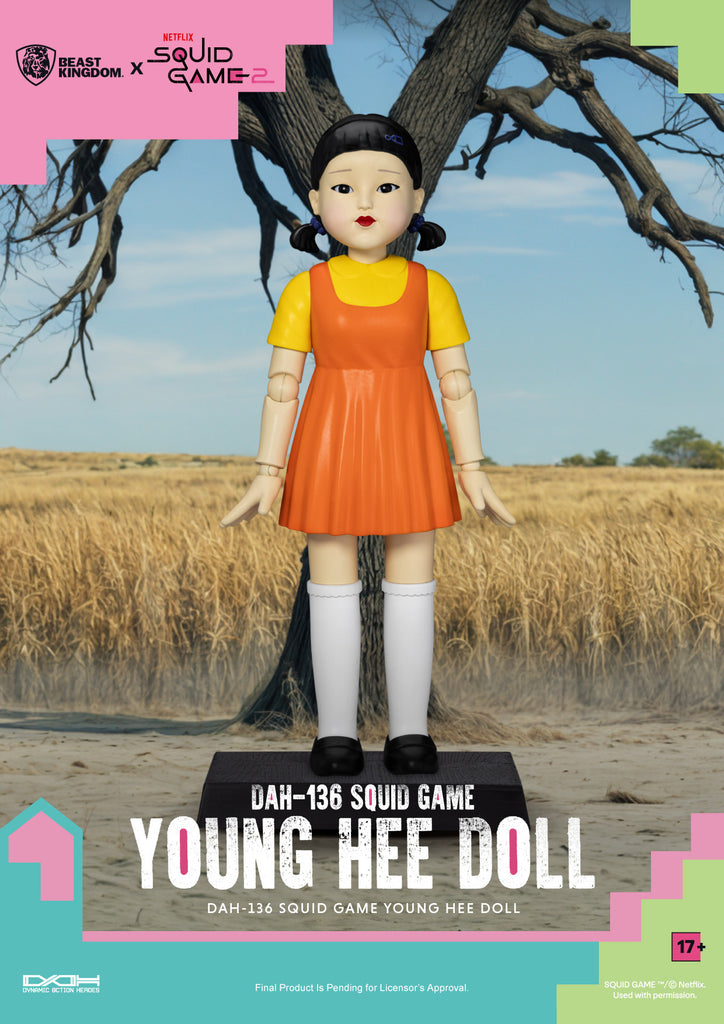 PREORDER Beast Kingdom Dynamic Action Heroe Squid Game Young Hee Doll