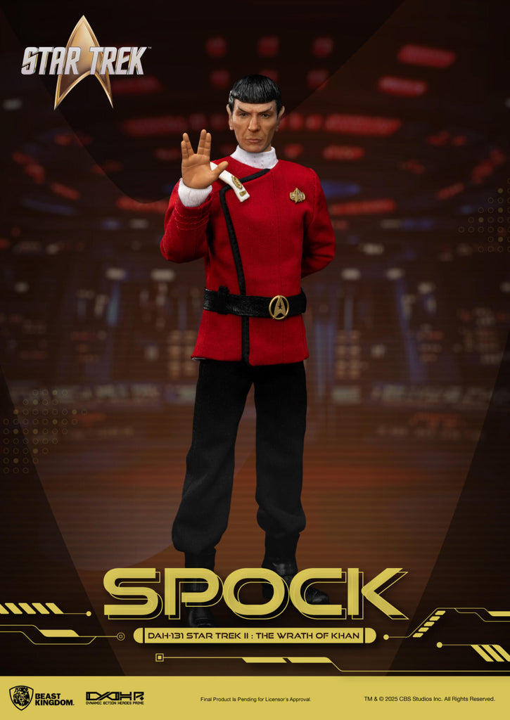 PREORDER Beast Kingdom Dynamic Action Heroes Star Trek II The Wrath of Khan Spock