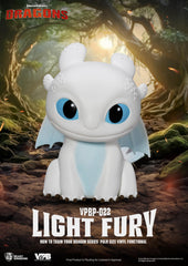 PREORDER Beast Kingdom Piggy Bank How to Train Your Dragon Series Palm Size Vinyl Functional Figurine Light Fury