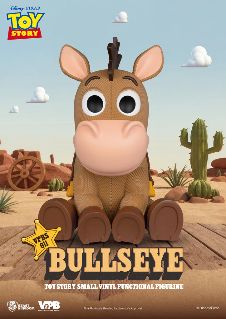 PREORDER Beast Kingdom Piggy Bank Toy Story Small Vinyl Functional Figurine Bullseye