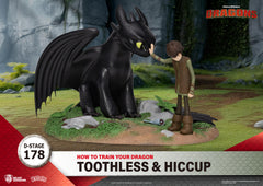 PREORDER Beast Kingdom D Stage How to Train Your Dragon Toothless & Hiccup