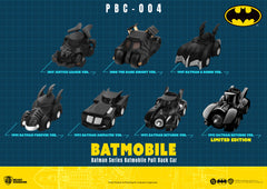 PREORDER Beast Kingdom Pull Back Car Batman Series Batmobile Blind Box Set (6 in the Assortment)