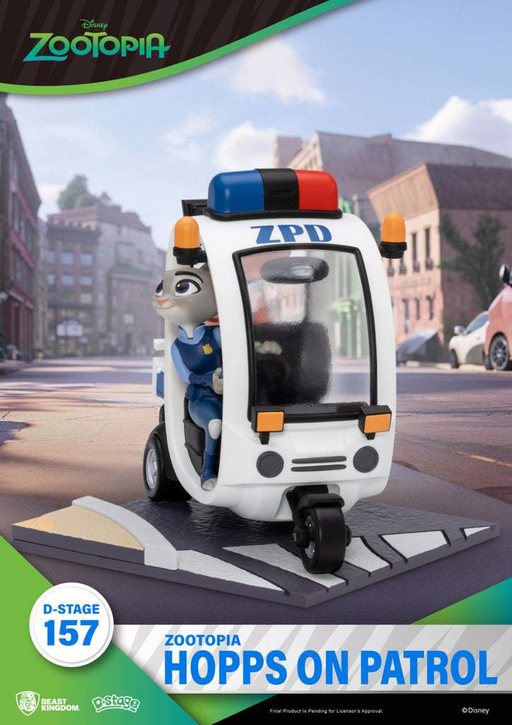PREORDER Beast Kingdom D Stage Zootopia - Hopps on Patrol