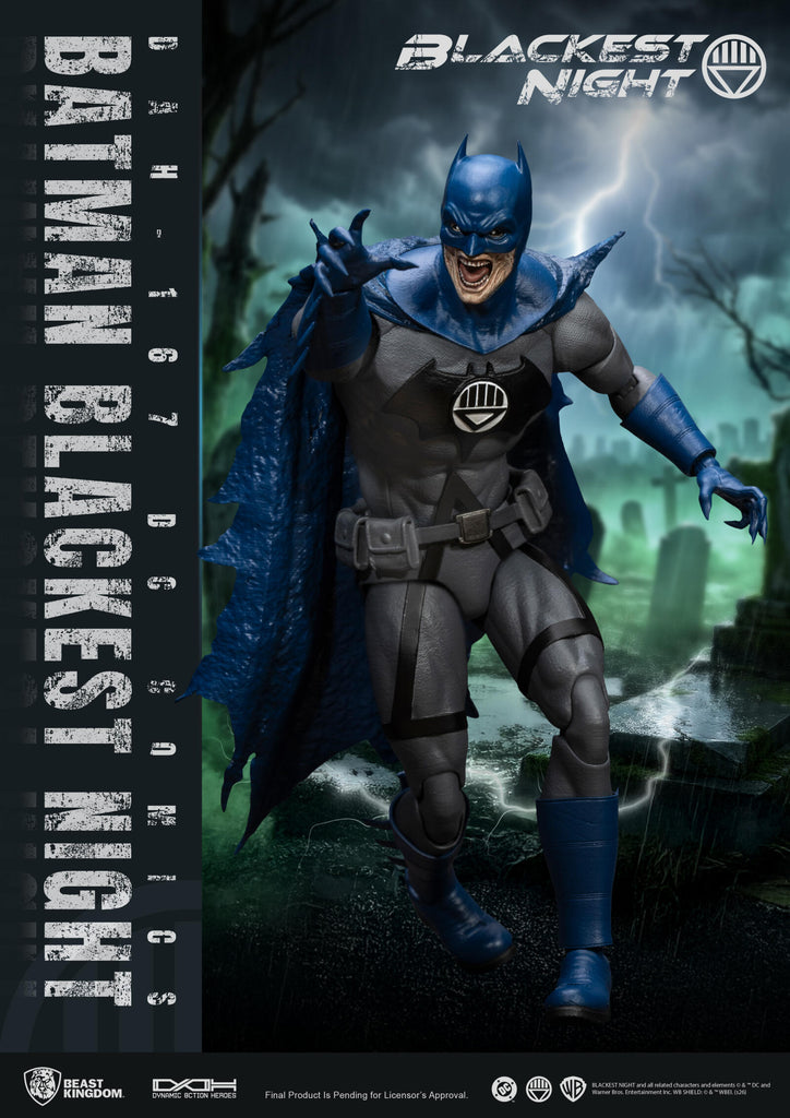 PREORDER Beast Kingdom Dynamic Action Heroes DC Comics Batman Blackest Night