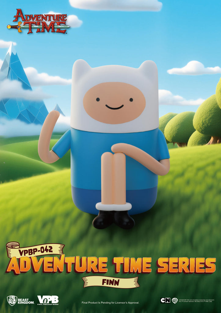 PREORDER Beast Kingdom Piggy Bank Adventure Time Series Palm Size Vinyl Functional Figurine Finn