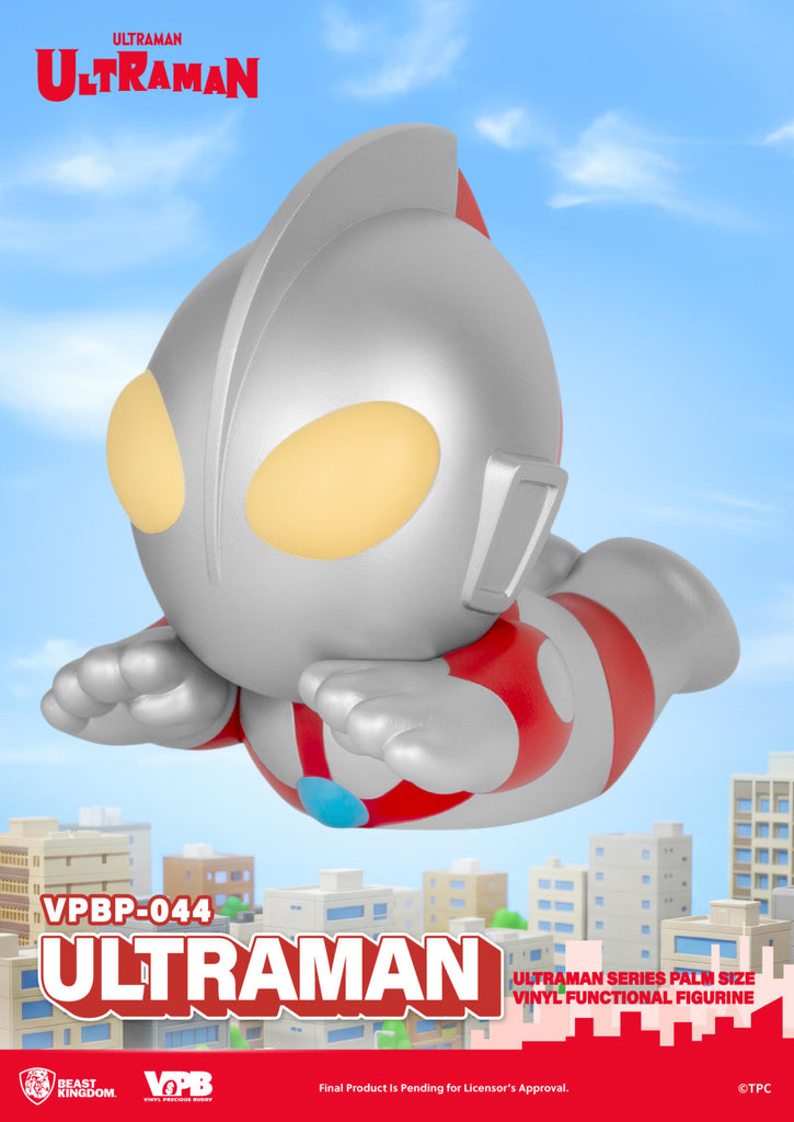 PREORDER Beast Kingdom Piggy Bank Ultraman Series Palm Size Vinyl Functional Figurine Ultraman