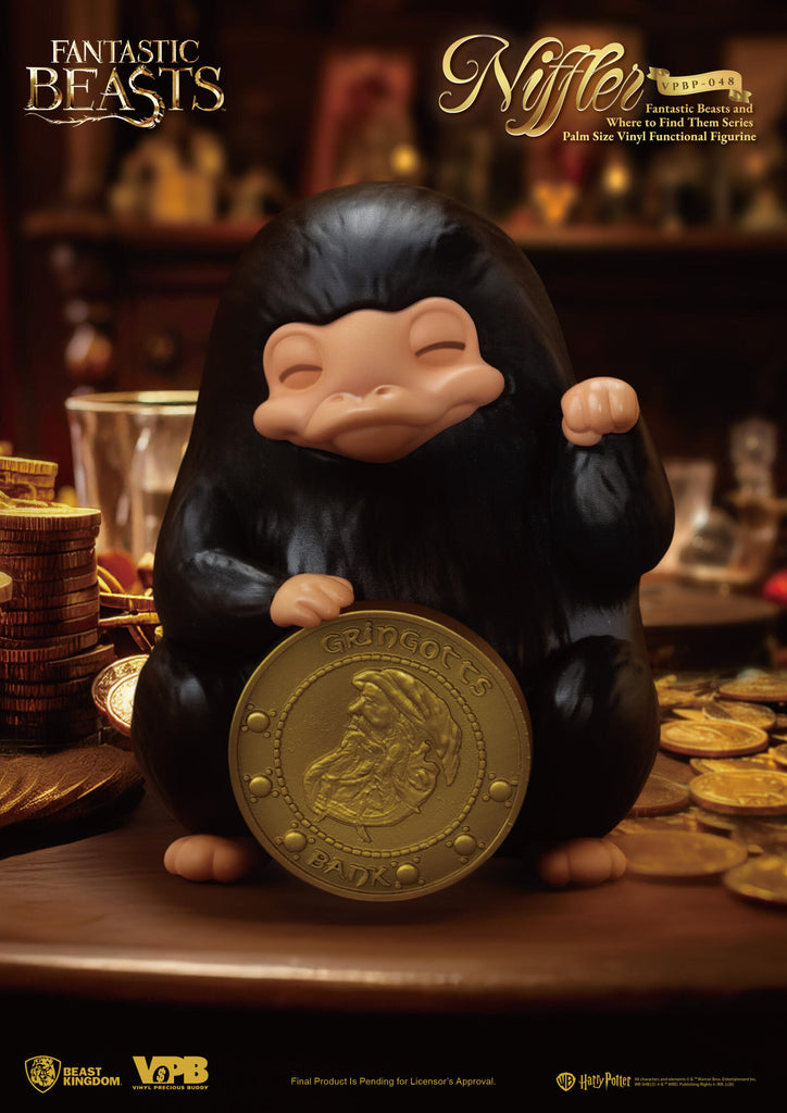 PREORDER Beast Kingdom Piggy Bank Fantastic Beasts and Where to Find Them Series Palm Size Vinyl Functional Figurine Niffler