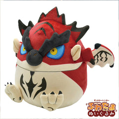 PREORDER Monster Hunter Fluffy Eggshaped Plush Rathalos (re-run)