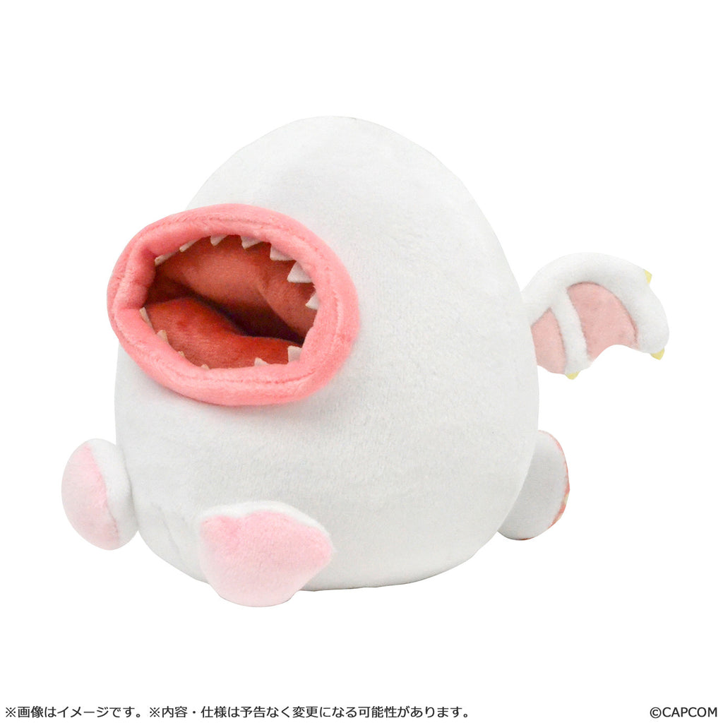 PREORDER Monster Hunter Fluffy Eggshaped Plush Mini Khezu