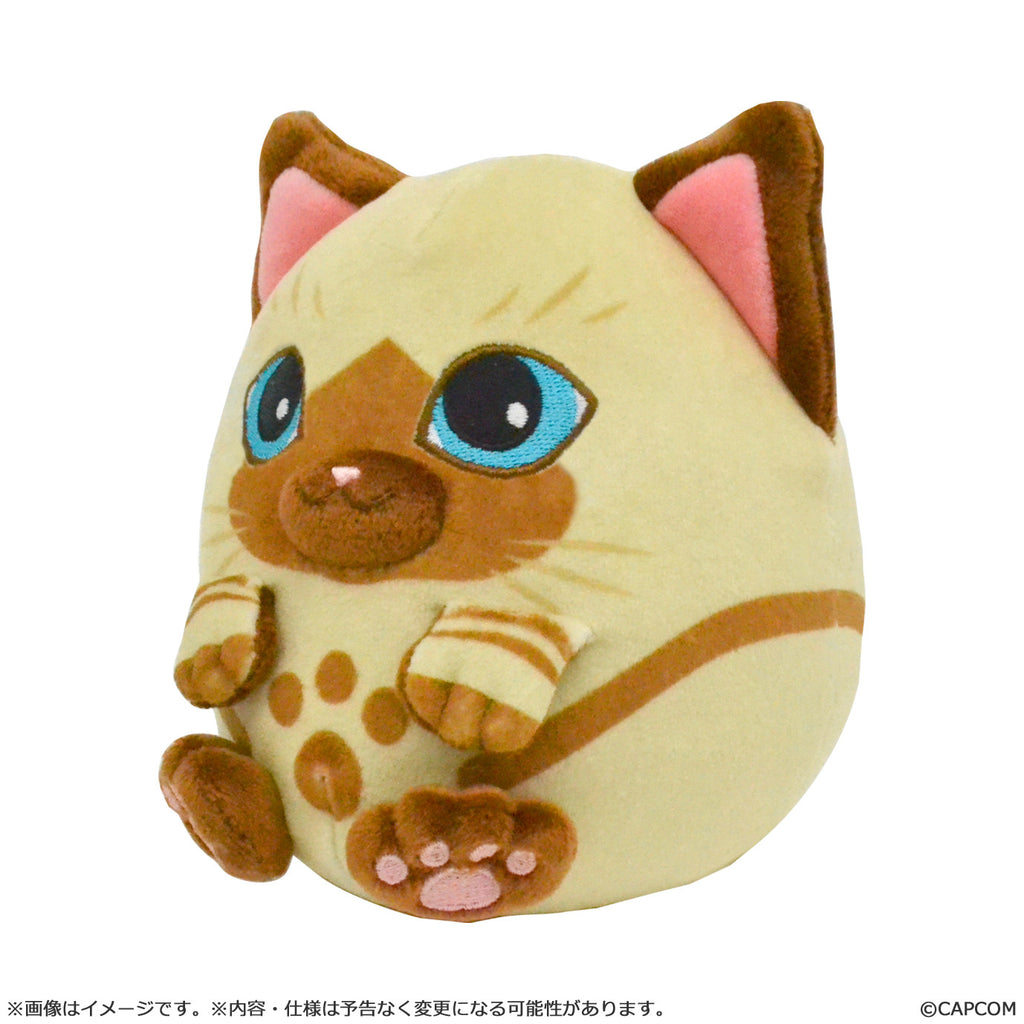 PREORDER Monster Hunter Fluffy Eggshaped Plush Mini Felyne