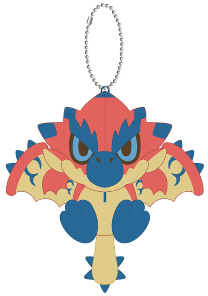 PREORDER Monster Hunter Chibi Style Plush Keychain Rathalos