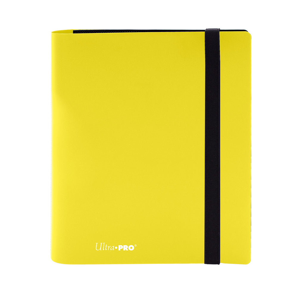 Ultra Pro: 4-Pocket Eclipse Lemon Yellow PRO-Binder