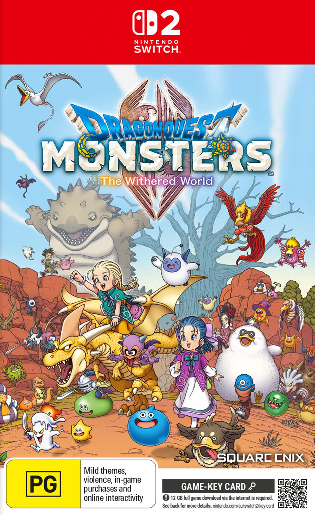 PREORDER SW2 Dragon Quest Monsters: The Withered World ( Game Key card )