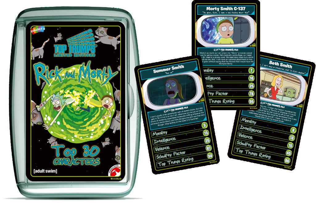 Top Trumps Rick and Morty