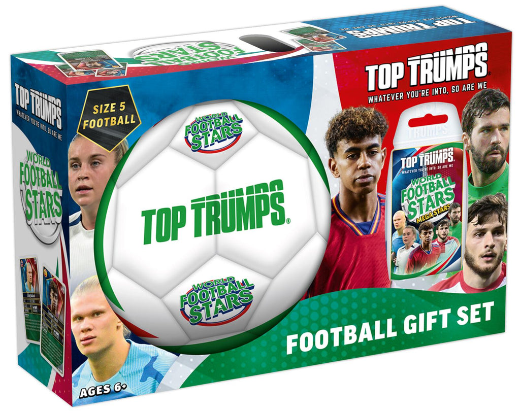 PREORDER World Football Stars Gift Set - Top Trumps Pack and Football