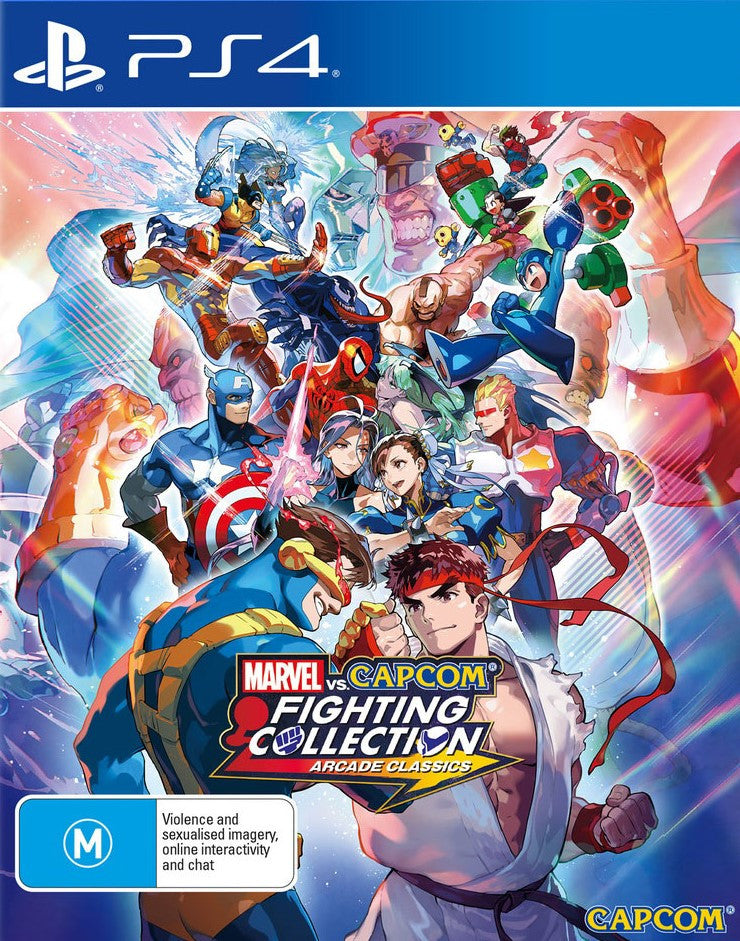 PREORDER PS4 Marvel vs Capcom Fighting Collection: Arcade Classics