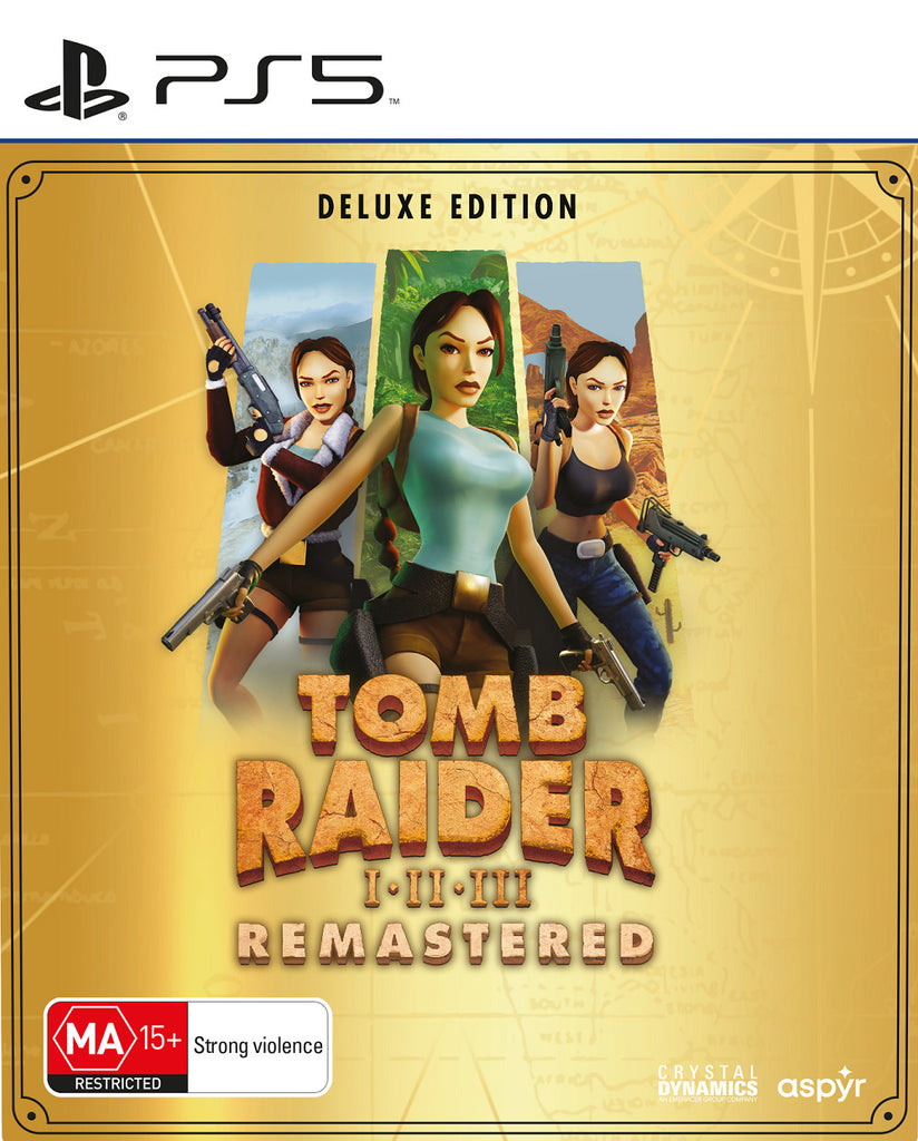 PREORDER PS5 Tomb Raider I-III: Remastered Collection - Deluxe Edition