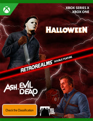 PREORDER XBSX Halloween and Ash vs Evil Dead RetroRealms Double Feature