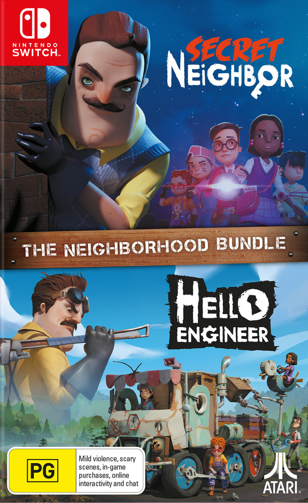 PREORDER SWI Secret Neighbor + Hello Engineer The Neighborhood Bundle