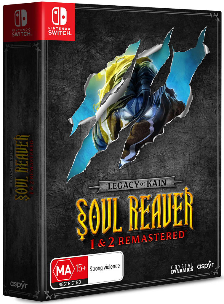 PREORDER SWI Legacy of Kain - Soul Reaver 1 & 2 Remastered Deluxe Edition