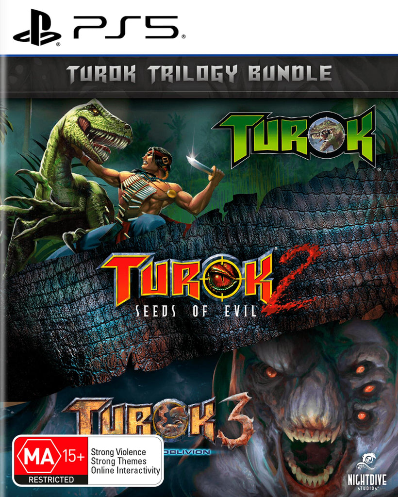 PREORDER PS5 Turok Trilogy Bundle