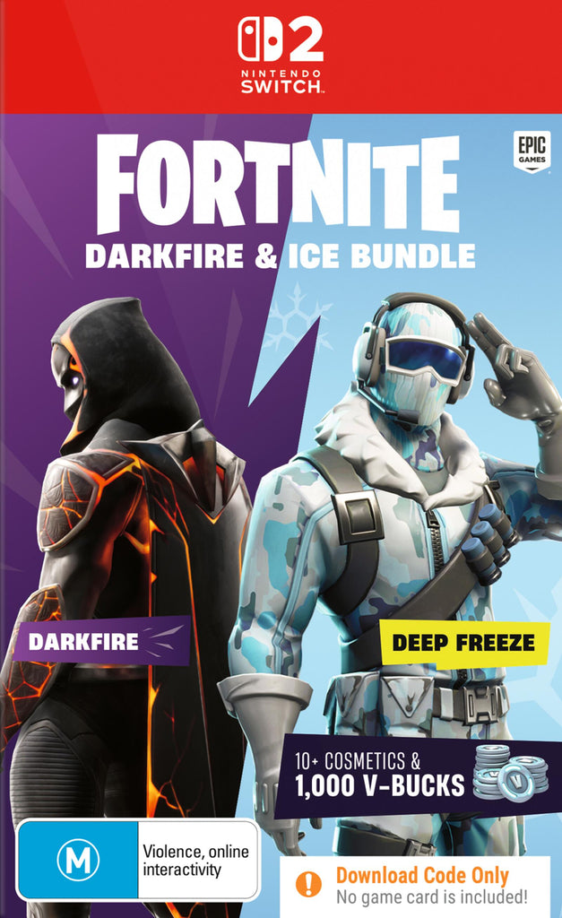PREORDER SW2 Fortnite Darkfire & Ice Bundle