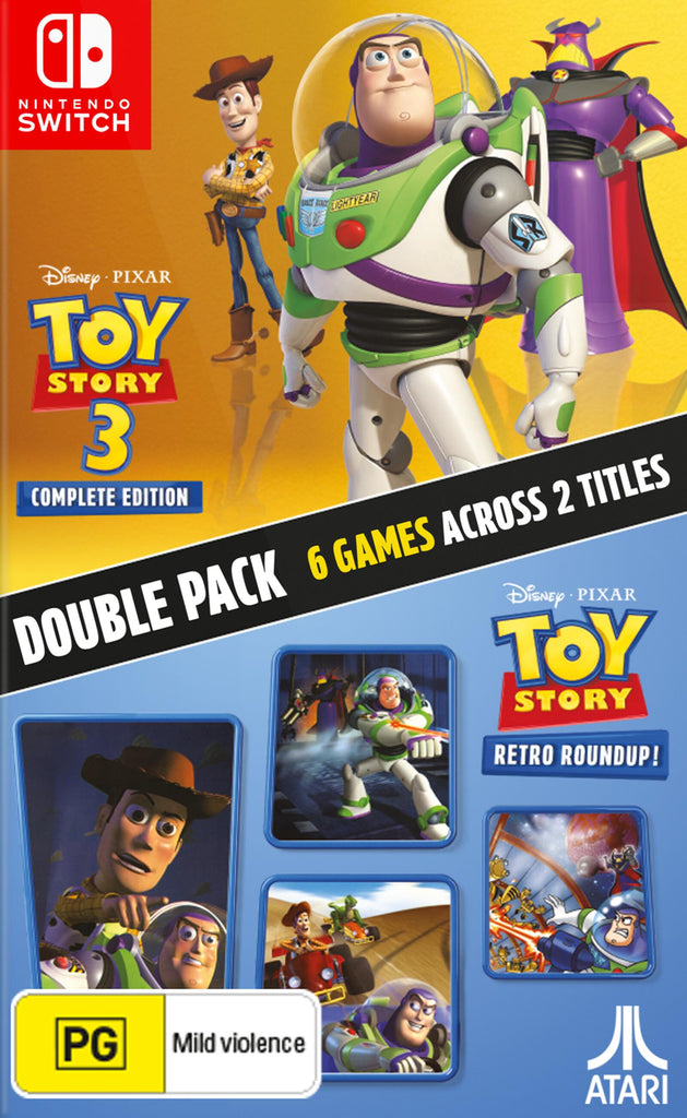 PREORDER SWI Toy Story: Retro Roundup! + Toy Story 3: Complete Edition Double Pack