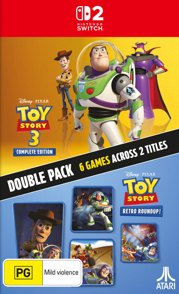 PREORDER SW2 Toy Story: Retro Roundup! + Toy Story 3: Complete Edition Double Pack