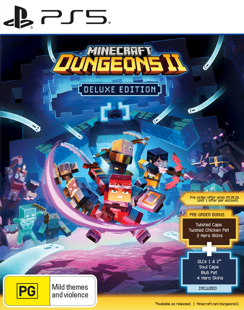 PREORDER PS5 Minecraft Dungeons II - Deluxe Edition